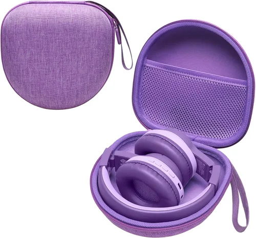Estuche para auriculares infantiles compatible con iClever BTH12 / HS19 / BTH26 / JoySpark-T5 / Candy Bila BH03 / EarFun/IMYB/MIDOLA MD-B01 / noot