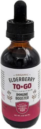 Miniatura 7 de to-Go Immune Booster - Delicioso, vegano, sin gluten, suplemento de hierbas tintura con potentes beneficios inmunológicos hechos solo