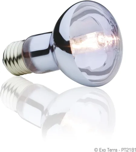 Miniatura 3 de Exo Terra Sun Glo - Lámpara halógena de luz para reptiles de 50 W, luz diurna de amplio espectro, mejora la coloración, promueve la salud, PT2181