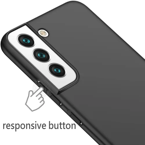 Miniatura 5 de Funda protectora delgada para Samsung Galaxy S22 Plus S22+ [protege contra golpes, arañazos, deslizamientos, huellas dactilares, acabado mate] Azul