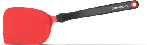 Miniatura 15 de Dreamfarm Mini Chopula - Espátula antiadherente, súper flexible, con borde plano fuerte para separar alimentos, 9 pulgadas, color negro