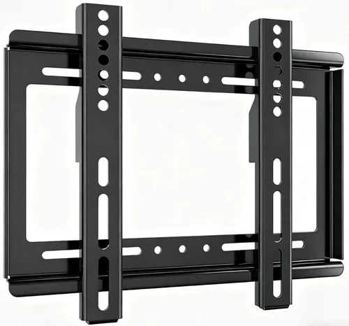 Soporte de pared para TV de perfil bajo fijo para televisores LED, LCD y plasma de 14 a 43 pulgadas, pantalla plana, soporte universal para monitor