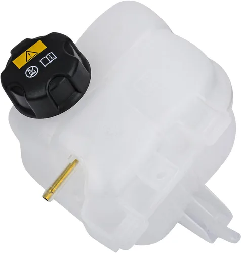 Tanque de expansión del radiador del depósito del refrigerante del motor (con tapa). Reemplaza la pieza # 603332,17137539267, 17137823626.