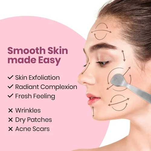 Miniatura 2 de Lindo Beauty Buffer - Herramienta de microdermoabrasión, infusión de diamante, limpiador labial de silicona integrado, para piel suave, tez