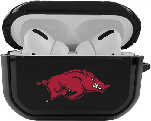Miniatura 7 de Funda negra duradera para Apple AirPods Pro (1ª/2ª generación) con mosquetón - Alabama Crimson Tide