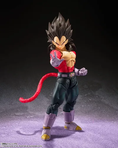 Miniatura 2 de TAMASHII NATIONS - Dragon Ball GT - Super Saiyan 4 Vegeta, Figura de acción Bandai Spirits S.H.Figuarts