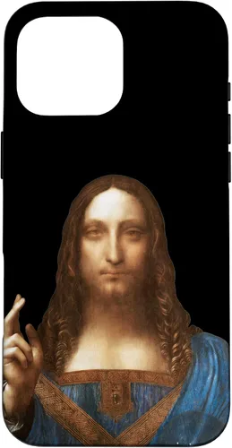 Miniatura 19 de Funda para iPhone 12 Pro Max Leonardo da Vinci - Salvator Mundi (salvador del mundo)