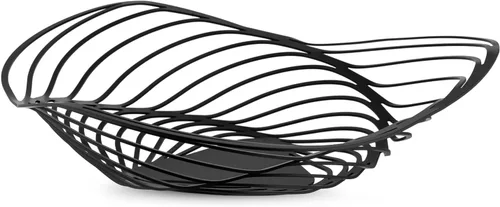 Miniatura 3 de Alessi ACO01 B Trinity Centrepiece en acero coloreado con resina epoxi, negro.
