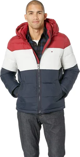 Miniatura 19 de Tommy Hilfiger - Chaqueta acolchada con capucha de relleno alternativo para hombre (tallas estándar y para personas grandes y altas)