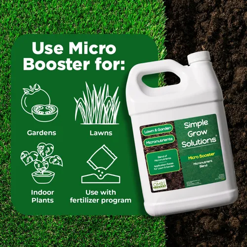 Miniatura 8 de Fertilizante orgánico de micronutrientes para césped, soluciones simples de cultivo, fertilizante de jardín y césped, cultivador, jardinero