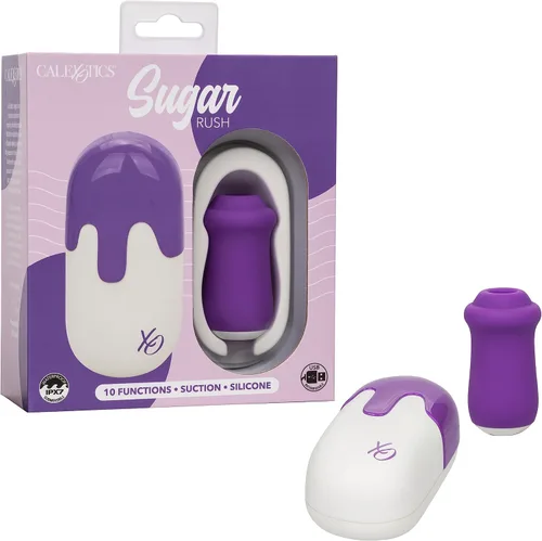 CalExotics Masajeador Sugar Rush con estuche discreto - SE-0062-56-3