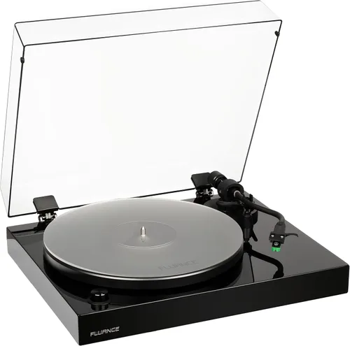 Miniatura 11 de Fluance RT81+ Elite - Tocadiscos reproductor de vinilo de alta fidelidad, cartucho Audio Technica VM95E, placa antirresonante, alfombrilla acrílica