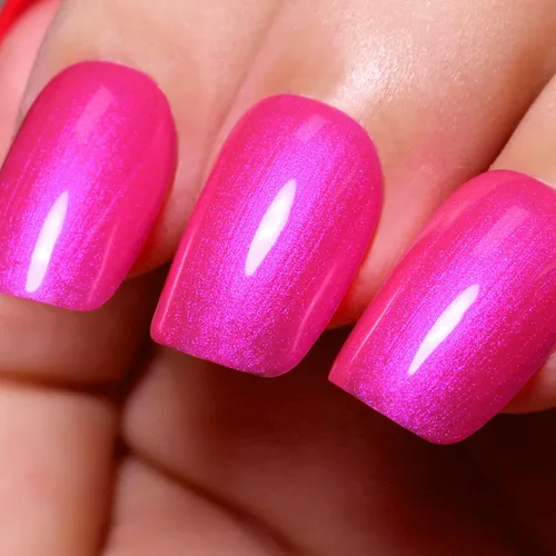 Miniatura 27 de Esmalte de Uñas en Gel con Purpurina, Esmalte de Uñas en Gel con Purpurina Rojo Sangre Brillante con Destellos, Esmalte de Uñas en Gel con Purpurina