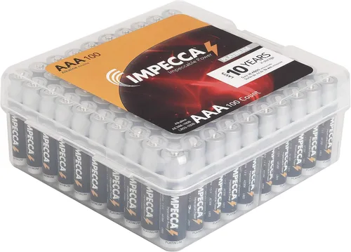 Miniatura 10 de Impecca Baterías alcalinas D, alto rendimiento 1.5 voltios LR20, batería tamaño D, paquete de 2