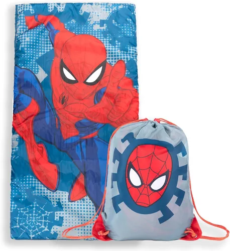 Miniatura 12 de Jay Franco Marvel Avengers Battle Formation Saco de Dormir - Saco de dormir ligero para niños, acogedor y cálido, con Capitán América, Iron Man