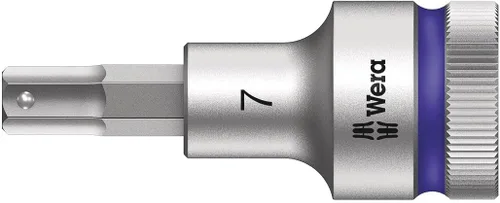 Miniatura 45 de Wera 05150112001 9722 Inserto de espuma 8000 C Zyklop Juego de trinquete de 1/2" 1, 31 piezas