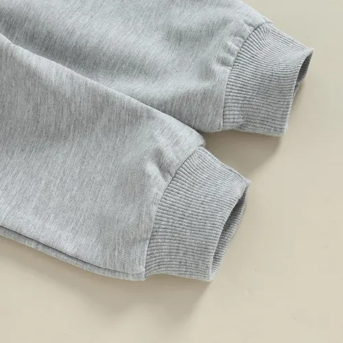 Miniatura 7 de Conjunto de ropa de 2 piezas para bebés y niños pequeños para otoño e invierno