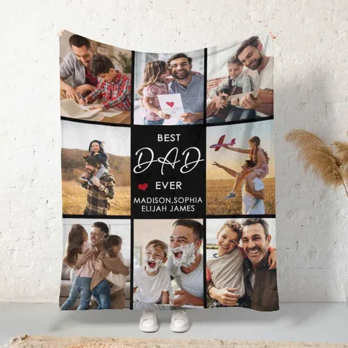 Miniatura 22 de MyPupSocks Manta personalizada para mamá, regalos personalizados para mamá, manta de cama con fotos, regalos de cumpleaños para mujeres, mamá