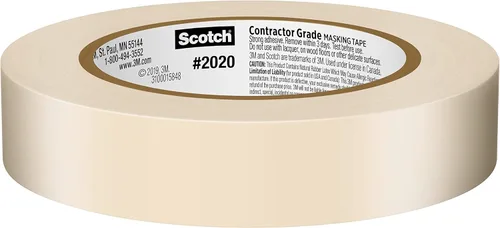 Miniatura 2 de Scotch Cinta adhesiva de grado contratista, 0.94 pulgadas por 60.1 yardas (360 yardas en total), 2020, 6 rollos (paquete de 2)