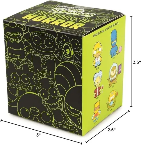 Miniatura 3 de Kidrobot La serie Simpsons Tree House of Horrors Mini figura de acción