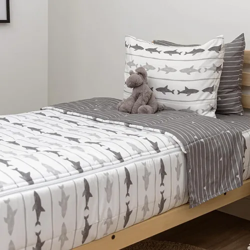 Miniatura 25 de Beddy's Flower Blossoms - Ropa de cama duradera con cremallera para niños - Cama en una bolsa - Sábanas y edredón florales rosas - Incluye funda
