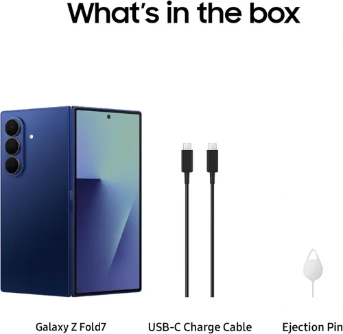 Miniatura 11 de Samsung Galaxy Z Fold7 teléfono celular, 256GB Smartphone AI, Android desbloqueado, ediciones de fotos AI, pantalla grande, batería de larga Sombra