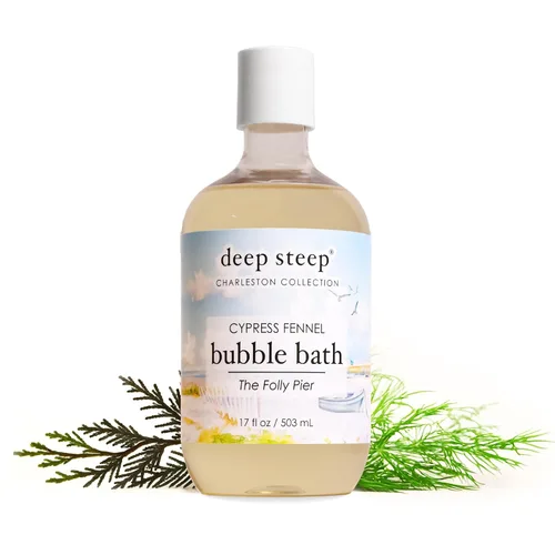 Miniatura 16 de Deep Steep baño de burbujas, lavanda y manzanilla 17 oz – Reducción de alergias clínicamente probada, baño relajante con manteca de karité y aceite