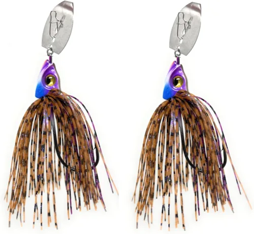 Miniatura 21 de Reaction Tackle Plantillas de fútbol de tungsteno para pesca de lubina, diseño de cebo sin malas hierbas, 97% de tungsteno puro, cabeza de plantilla