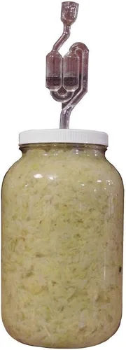 Miniatura 2 de The Picklemeister - Tarro de fermentación de vidrio (Picklemeister 1 galón)