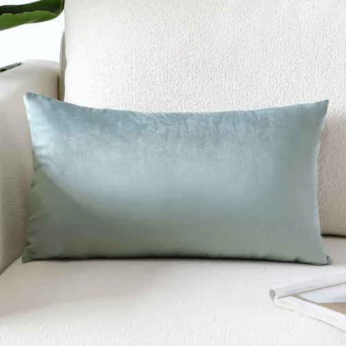 Miniatura 43 de Artscope Fundas de Almohada de Terciopelo de Lujo Súper Suaves Decorativas Cuadradas Fundas de Cojín para Sofá Sillón Dormitorio Decoración