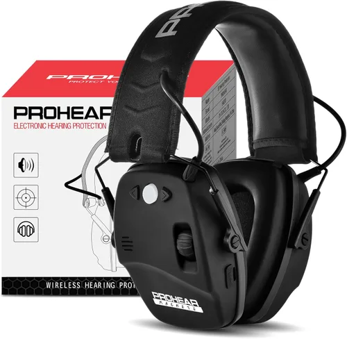 Miniatura 17 de PROHEAR 016 Protección Auditiva Orejeras de Seguridad para Tiro, NRR 26dB Reducción de Ruido Protector Auditivo Pasivo Delgado con Copas Auriculares