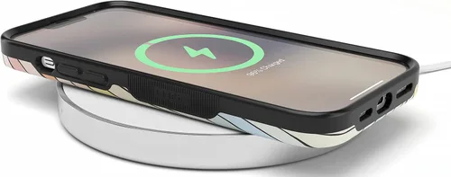 Miniatura 8 de Casely Funda para iPhone 13 Pro Ride The Wave Forro de arcoíris pastel Diseño protector audaz Compatible con MagSafe