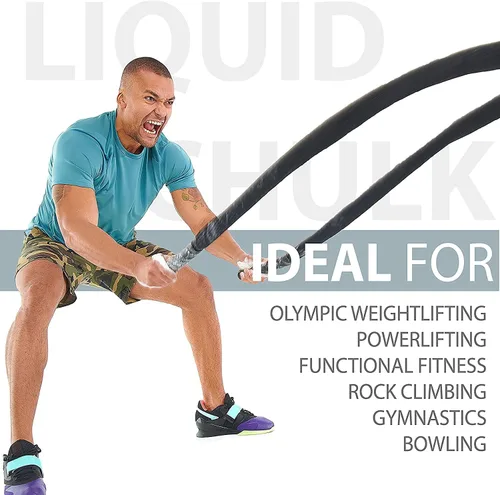 Miniatura 4 de WARM BODY COLD MIND Tiza Líquida Sin Desorden - Tiza de Gimnasio para Levantamiento de Pesas, Gimnasia, Escalada, Powerlifting - Tiza Deportiva