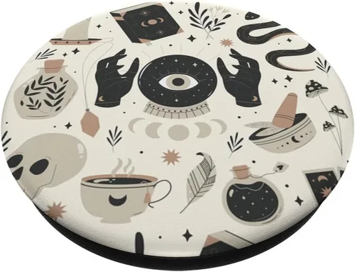 Miniatura 2 de Witch's Essentials - Diseño de bruja, lindo PopSockets intercambiables para Halloween