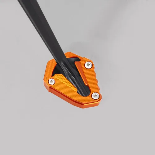 Miniatura 3 de Placa de extensión para soporte lateral de motocicleta compatible con 1290 Super Adventure S 2021 2022 2023 2024 Soporte de almohadilla de pie