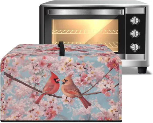 Miniatura 35 de Cubierta de horno de microondas de convección para encimera, tostadora, horno, protector de electrodomésticos para decoración de cocina del hogar