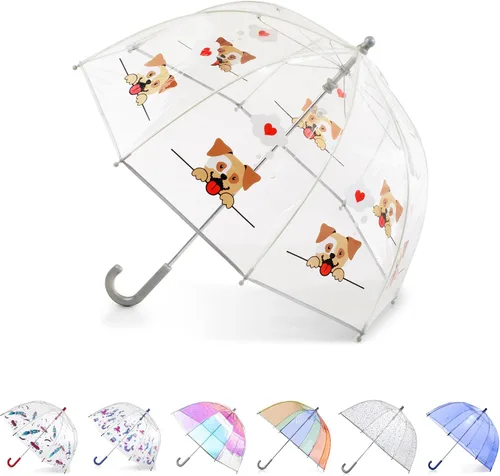 Miniatura 20 de Totes- Paraguas de burbujas transparente para niños con mango de fácil agarre), 2236N53