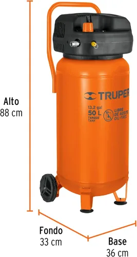 Miniatura 3 de Aceite de compresor de aire libre, 50 L