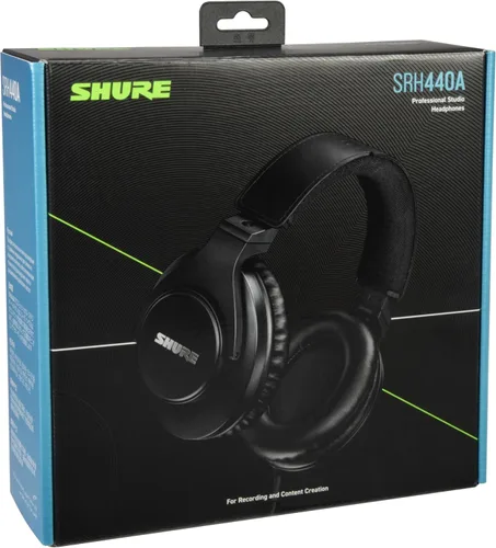 Miniatura 9 de Shure SRH440A Auriculares Profesionales de Estudio con Cable Sobre la Oreja – Auriculares de Monitoreo y Grabación con Respuesta de Frecuencia