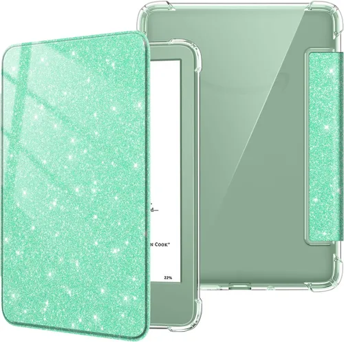Miniatura 28 de Fintie Funda delgada para Kindle de 6 pulgadas (11ª generación - versión 2024/2022), ultra transparente, suave, flexible, transparente, cubierta