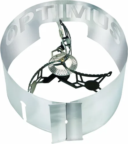 Miniatura 3 de Optimus Vega Estufa de mochilero de 4 estaciones, estufa de campamento invertida para clima frío, estufa de gas para exteriores de un solo quemador