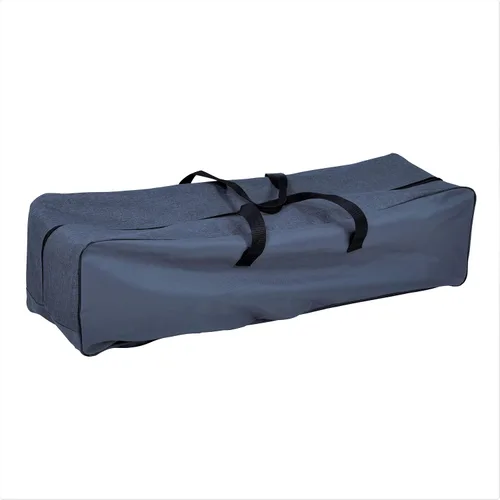 Miniatura 7 de MacSports C932S-130, Silla de Club al Aire Libre con Cojín Acolchado Azul, Plegable para Patio y Lounge