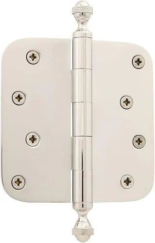Miniatura 68 de Grandeur Hardware 824304 Bisagra residencial con punta de bellota de 3.5 pulgadas con esquinas de radio de 5/8 pulgadas en peltre antiguo
