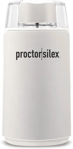 Miniatura 11 de Proctor Silex Molinillo de café eléctrico para granos, especias y más, cuchillas de acero inoxidable, hace hasta 12 tazas, color negro