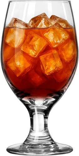 Miniatura 11 de Libbey Premiere - Vasos de té helado de cobalto, elegantes vasos de color azul cobalto, juego de 12, copas de agua con tallo aptos para lavavajillas