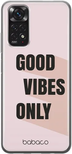 Miniatura 2 de BABACO ERT Group - Carcasa para Xiaomi REDMI Note 11S 4G / REDMI Note 11 4G, original y oficial, patrón 90's Girl 016, parcialmente transparente