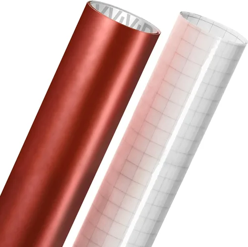 Miniatura 2 de VViViD Vinilo adhesivo cromado metálico brillante para manualidades, rollo de 12 x 30 pulgadas, incluye hoja de papel de transferencia oracal de 12