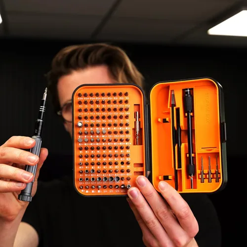 Miniatura 2 de Juego de destornilladores de precisión de 150 piezas, kit de herramientas de reparación profesional con 117 puntas, estuche de almacenamiento