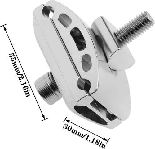 Miniatura 2 de AYLIFU 1 unids bicicleta tija de sillín cabeza de tubería de aleación de aluminio tubo de asiento Ciclismo tornillo bicicleta bicicleta montaña