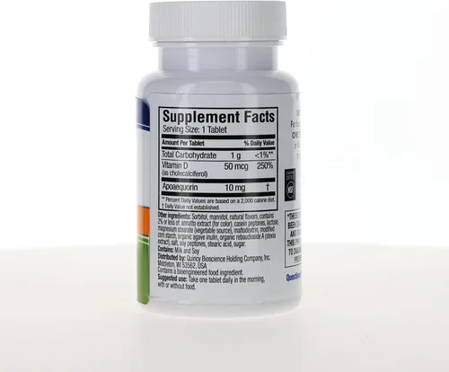 Miniatura 3 de Prevagen Mejora la memoria, fuerza regular, 10 mg, 30 masticables, naranja, paquete de 2 unidades, con apoequorina y vitamina D y prevagen 7 días